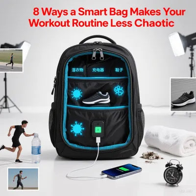 8 Ways a Smart Bag Makes Your Workout Routine Less Chaotic (And More Effective)