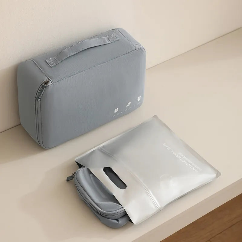 Rootsense ArmorCoat Antibacterical Storage Bag, 3 pcs (1 x Medium, 2 x Small) - Sanitize and Store, Bacteria No More!