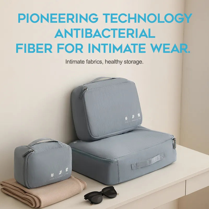 Rootsense ArmorCoat Antibacterical Storage Bag, 3 pcs (1 x Medium, 2 x Small) - Sanitize and Store, Bacteria No More!