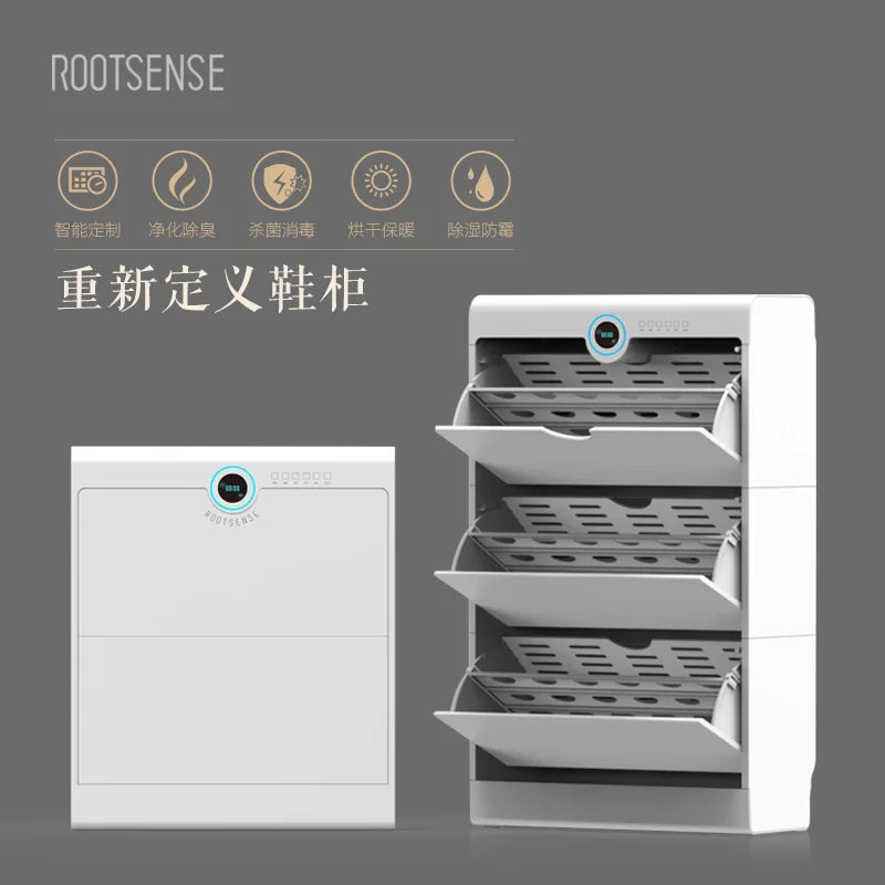 Footies Smart Shoe Cabinet - Breathe Easy, Walk Healthy