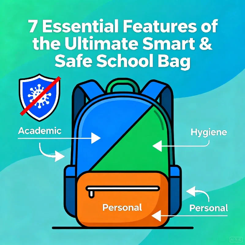 7 Essential Features of the Ultimate Smart and Safe School Bag (And How It Slashes Sick Days by 37%)