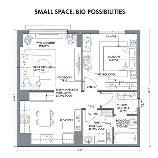 7 Genius Smart Storage Solutions for Small Spaces: Unlock Ultimate Efficiency in Urban Living