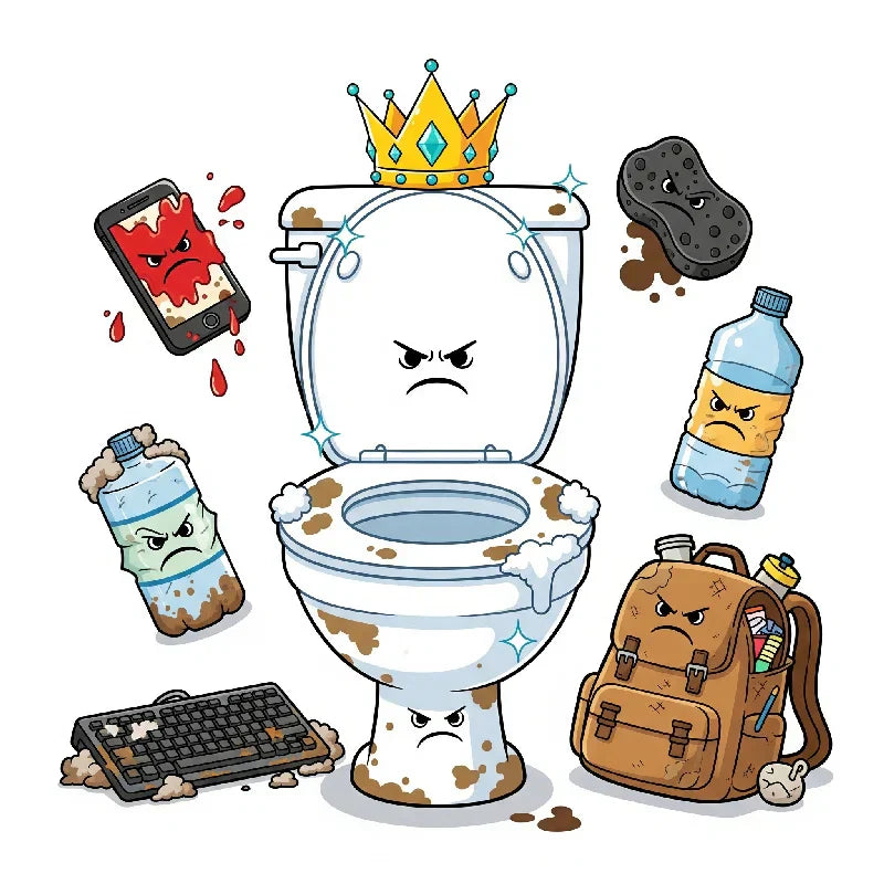7 Everyday Items Dirtier Than a Toilet Seat (and How to Clean Them Without Losing Your Mind