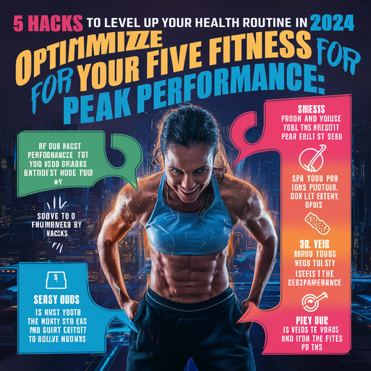 5 Hacks to Level Up Your Health Routine in 2024: Optimize Your Fitness for Peak Performance